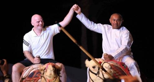 رئيس فيفا: نعلم بوجود مشاكل داخل كاف.. الوضع في أفريقيا يقلقني 